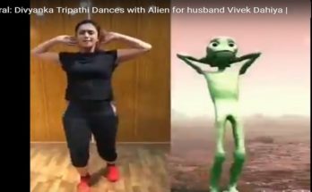 Divyanka Tripathi Dances with Alien for husband Vivek Dahiya