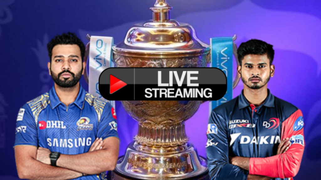 Live Streaming, Live Cricket, DD vs MI