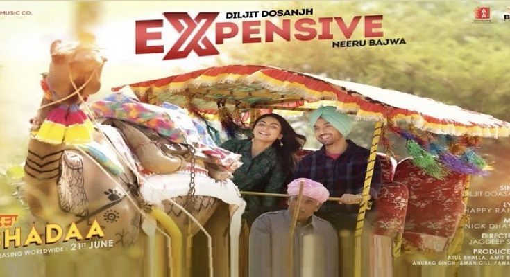 Shadaa , Expensive, Shadaa song Expensive, Diljit Dosanjh,Neeru Bajwa